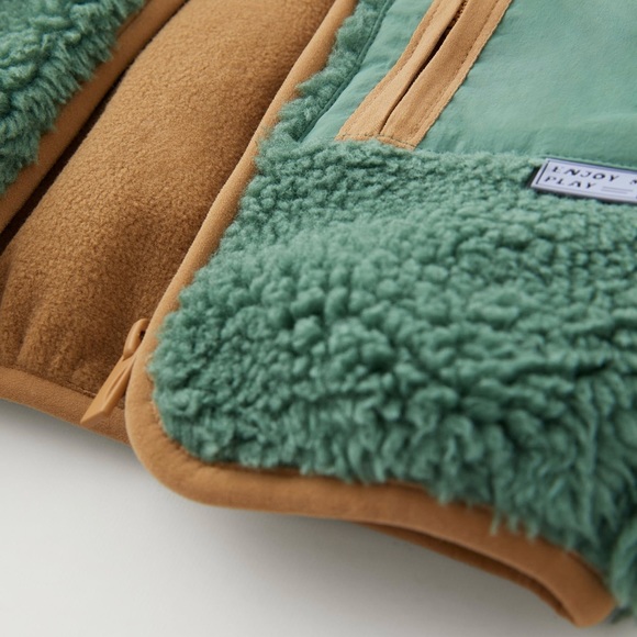 ZARA BOYS FLEECE JACKET - Picture 5 of 5